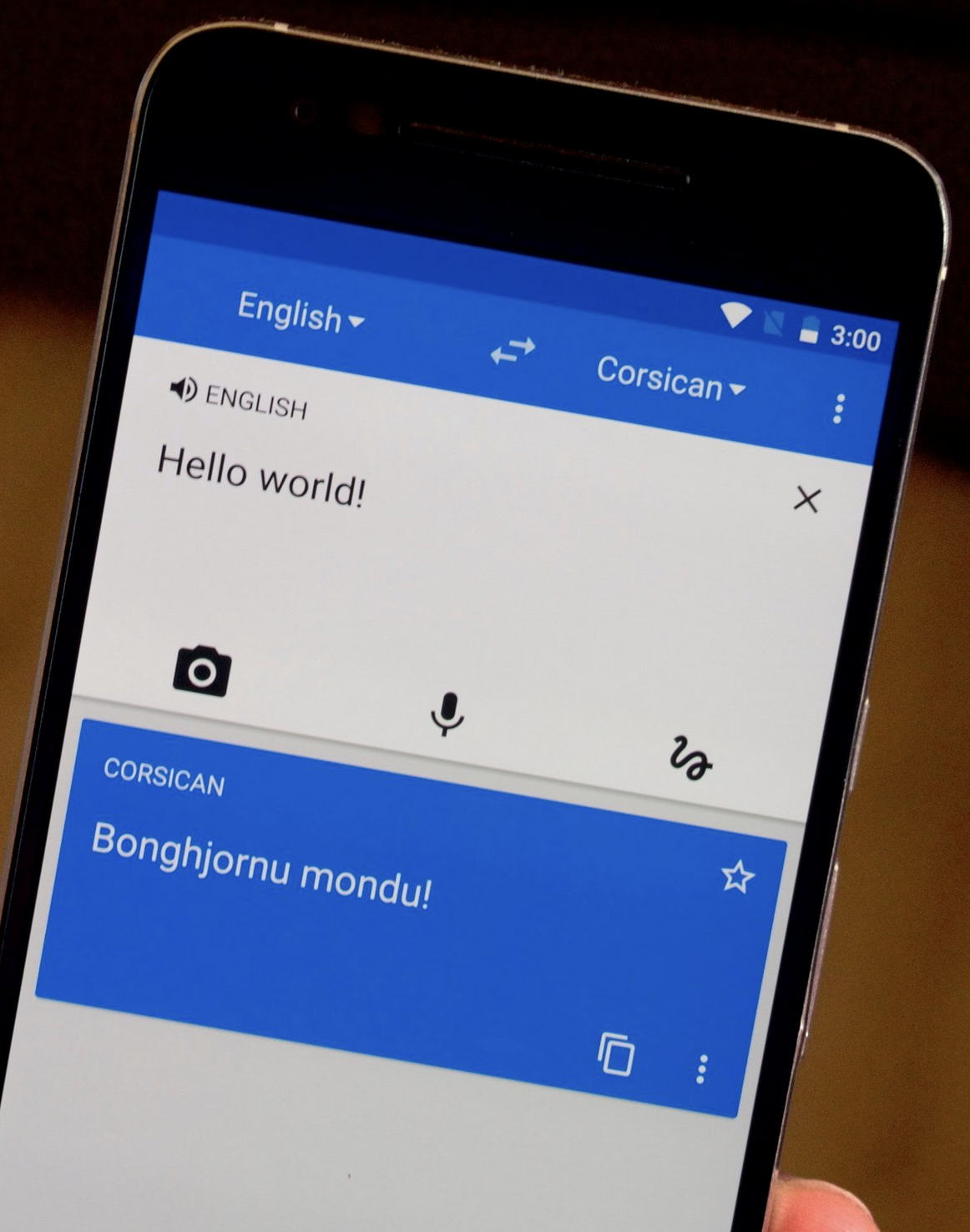 Android translate